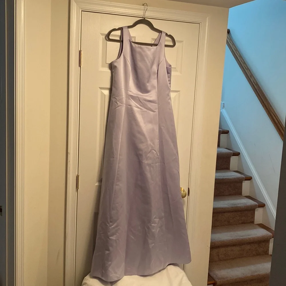 Michaelangelo Lilac Sleeveless Dress from David’s Bridal…size 12 - Picture 1 of 2